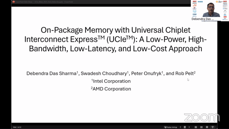 Hot Interconnects: UCIe Brings On-Package Memory to the Forefront